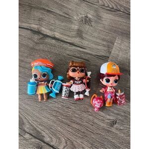 LOL Surprise LOVES Mini Sweets S3 DELUXE TOOTSIE - 3 DOLLS Clothes